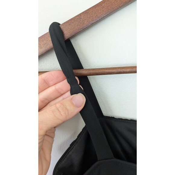 Vintage Y2K City Triangles Dress Juniors M (Fits XS-S) Babydoll Chiffon Beaded - Picture 7 of 14